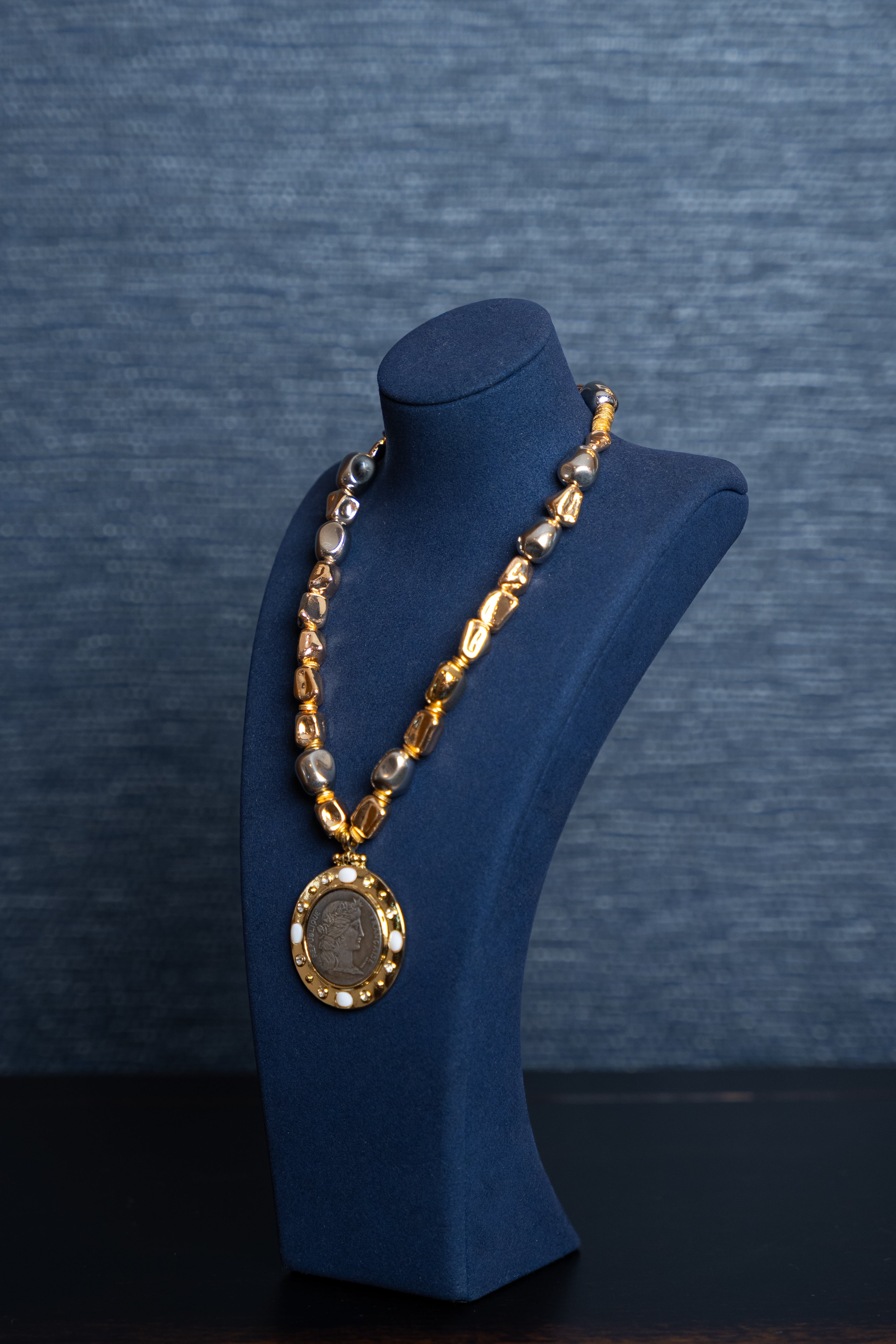 Imperial Coin Pearl Necklace
