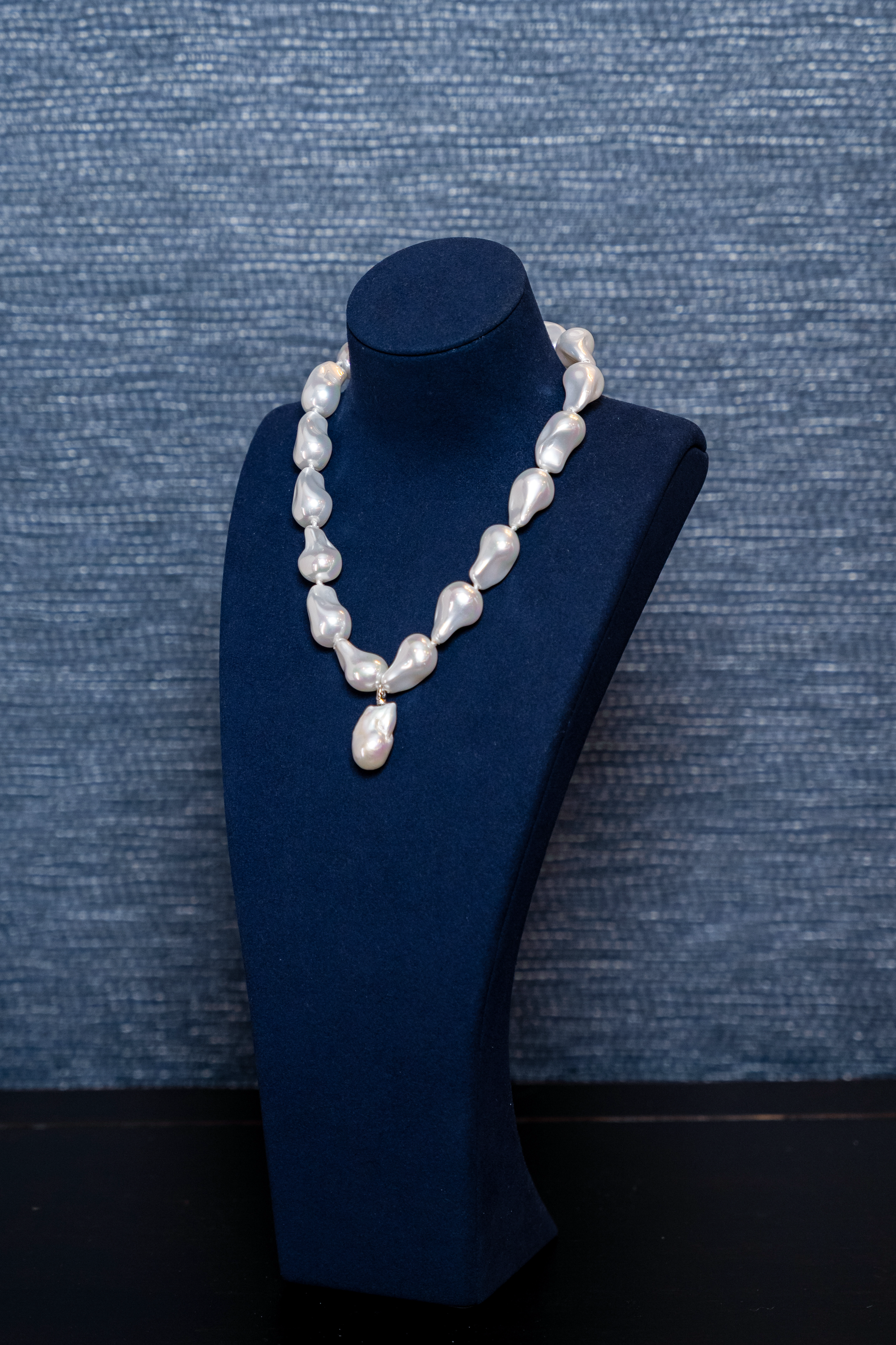 Baroque Pearl Drop Necklace