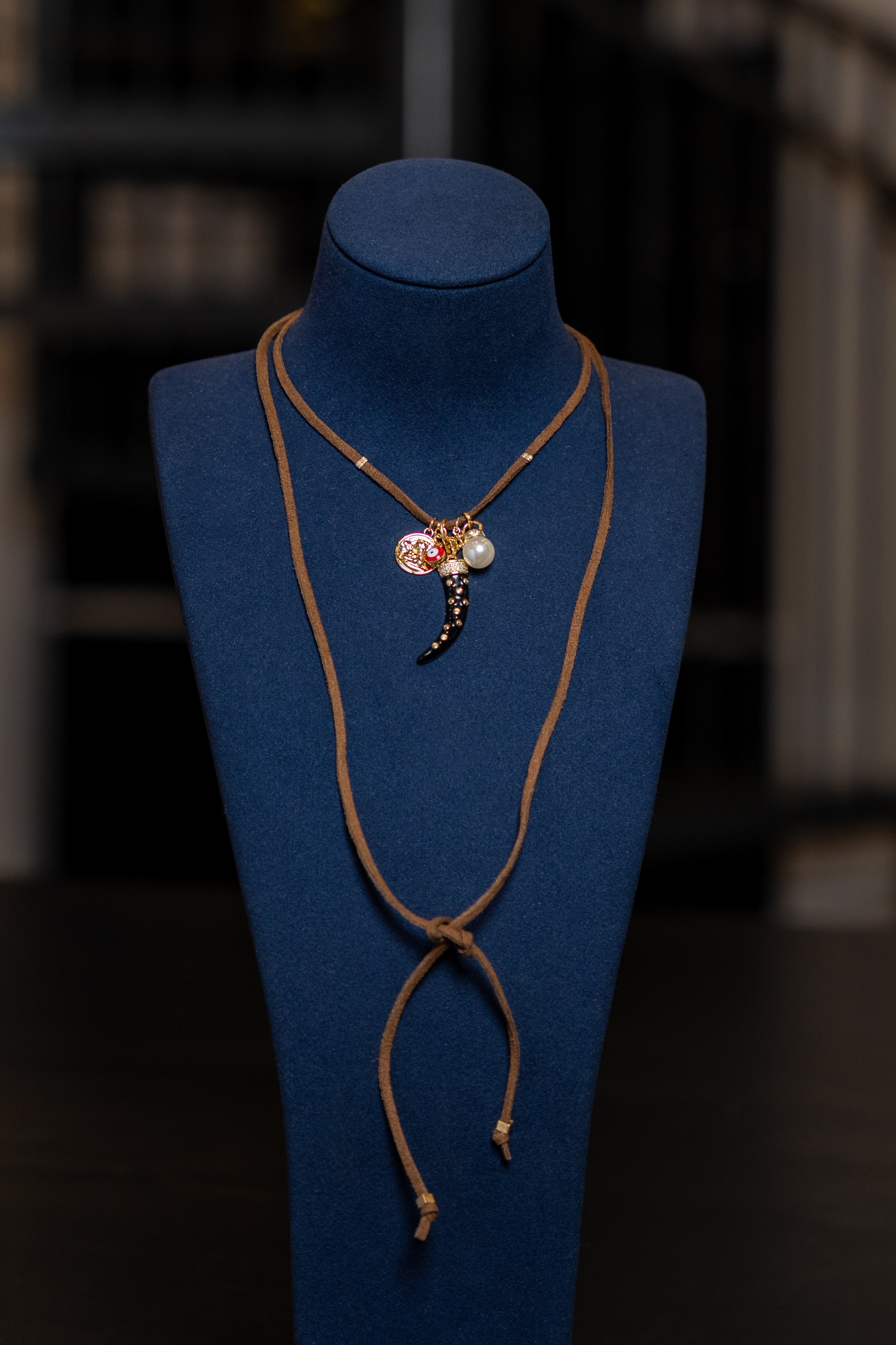 Charm Lariat Necklace