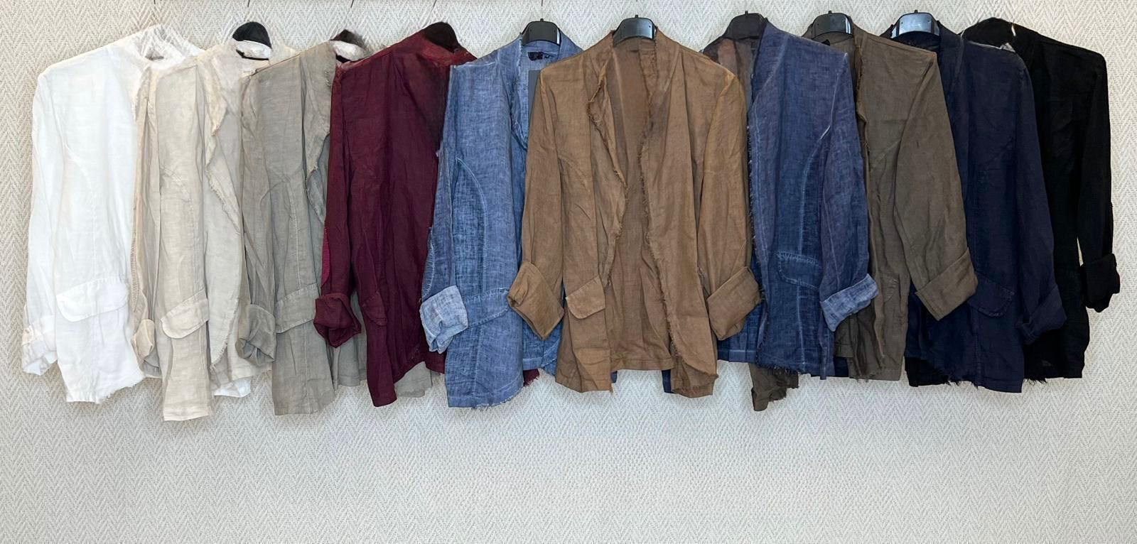 Classic Italian Linen Jacket – Effortless Style, Perfect Fit