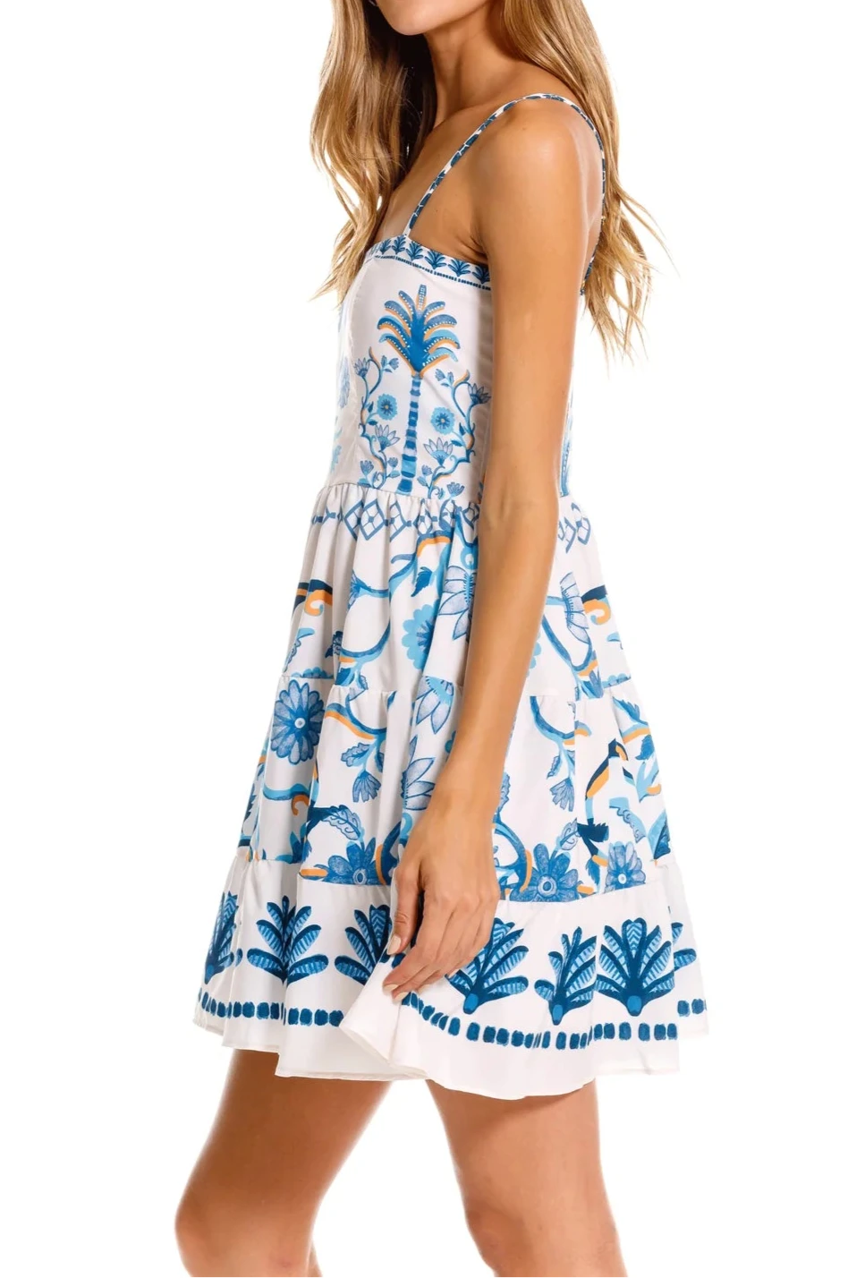 Azul Embroidered Sundress