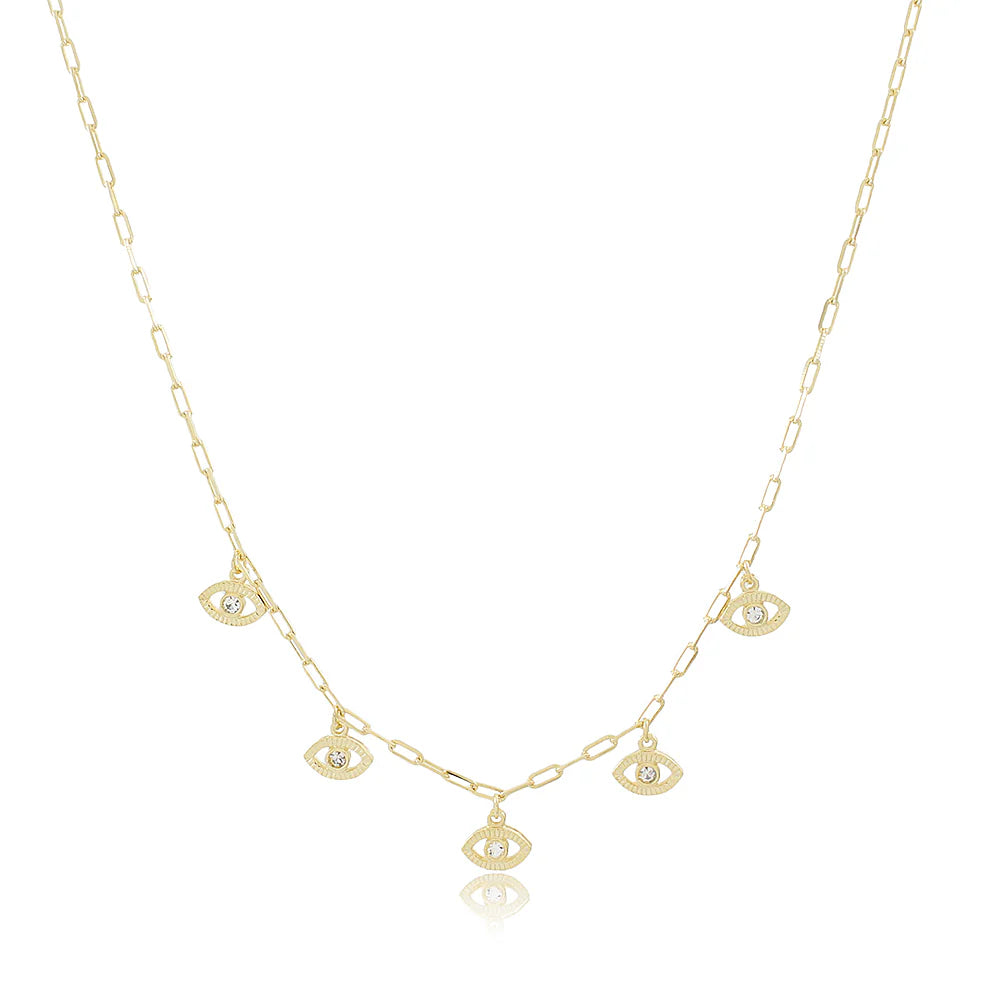 Dainty Evil Eye Necklace