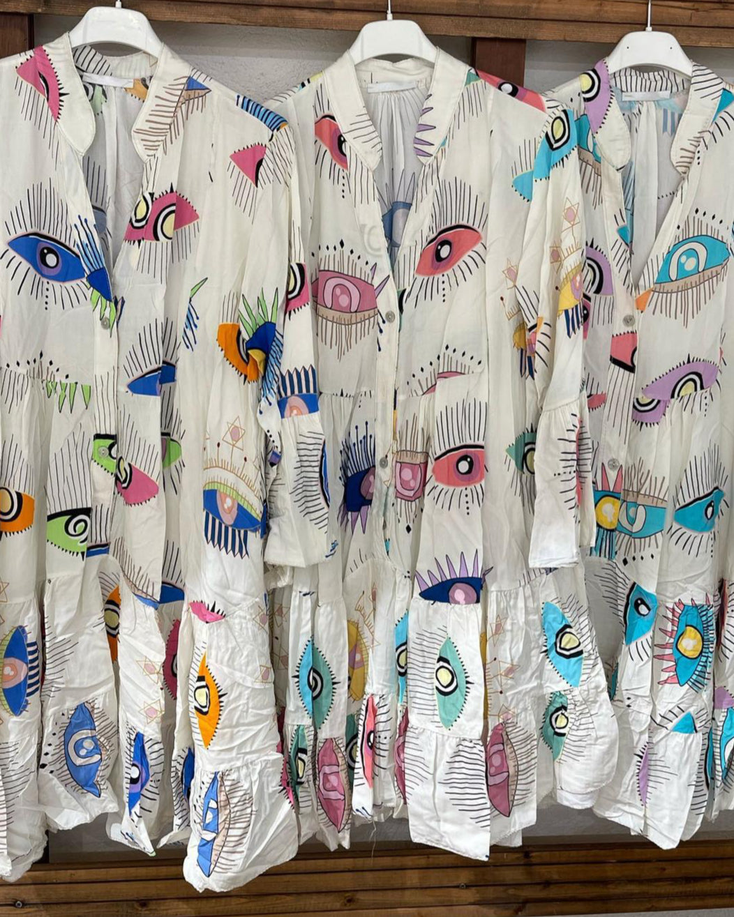 “Eyes on You” Maxi Dress – Wear Long or Short