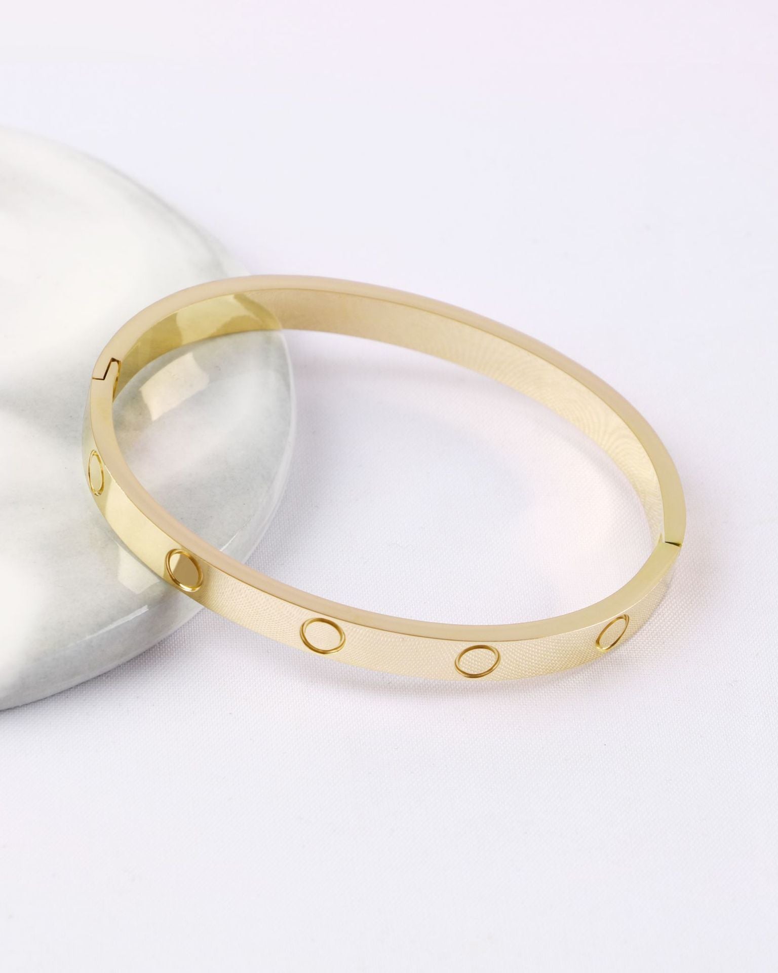 Elsie Signature Classic Bangle Bracelet- Thick