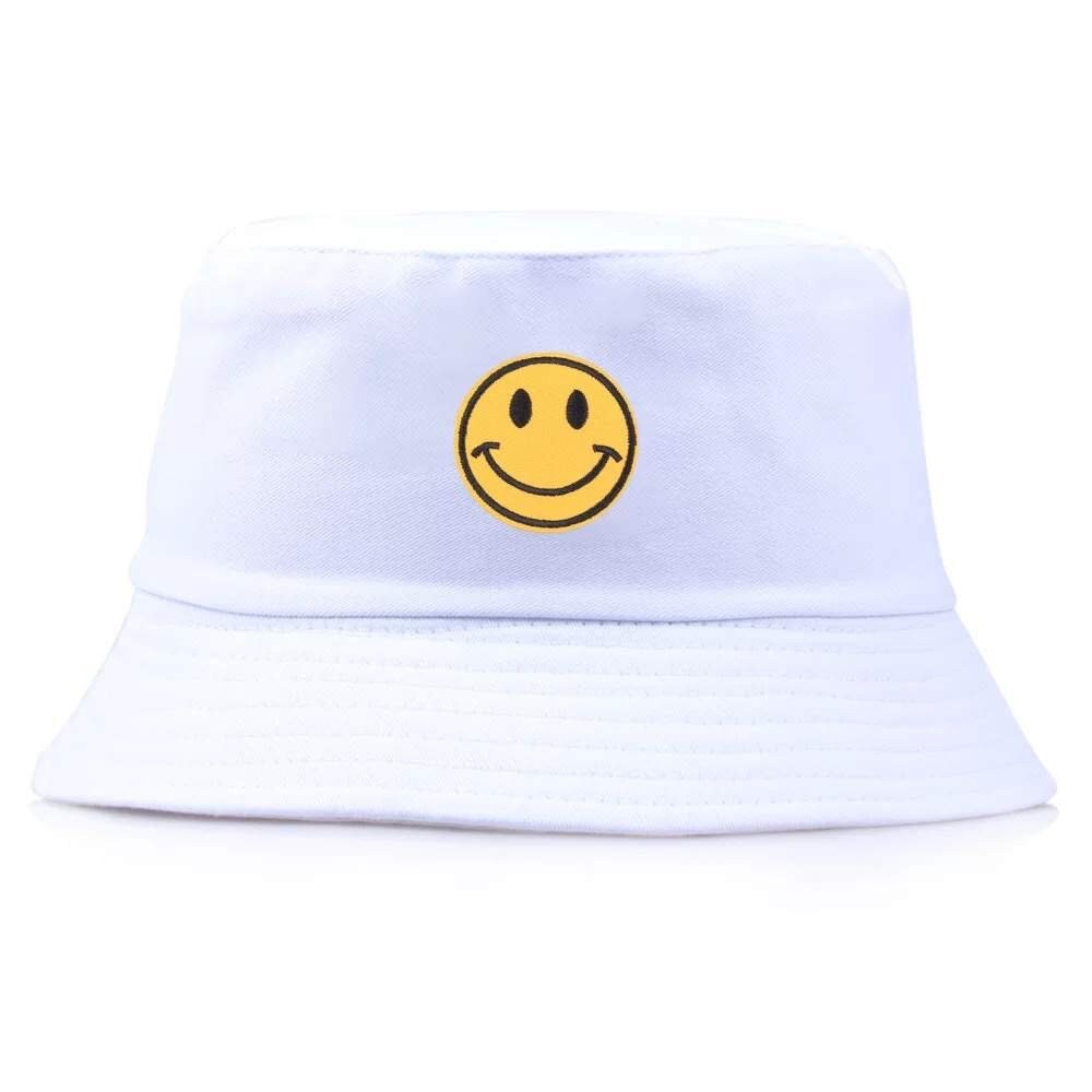 Bucket SMILEY Hats, SET Of Three, Choose Colors