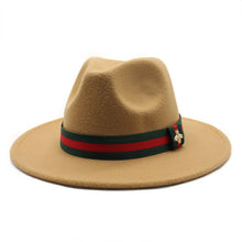 Load image into Gallery viewer, Felt Fedora HAT in Camel
