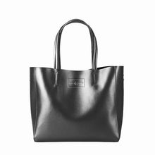 Load image into Gallery viewer, Genuine Leather Black Bag
