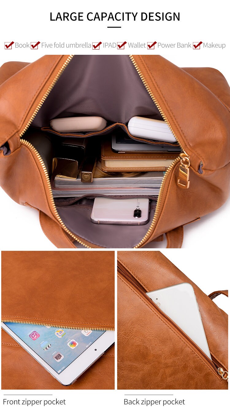 Gray UNISEX LARGE BACKPACK