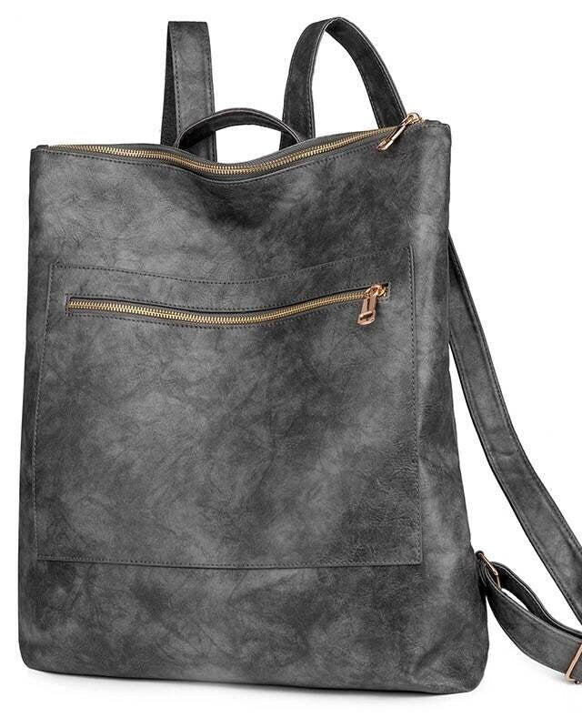 Gray UNISEX LARGE BACKPACK