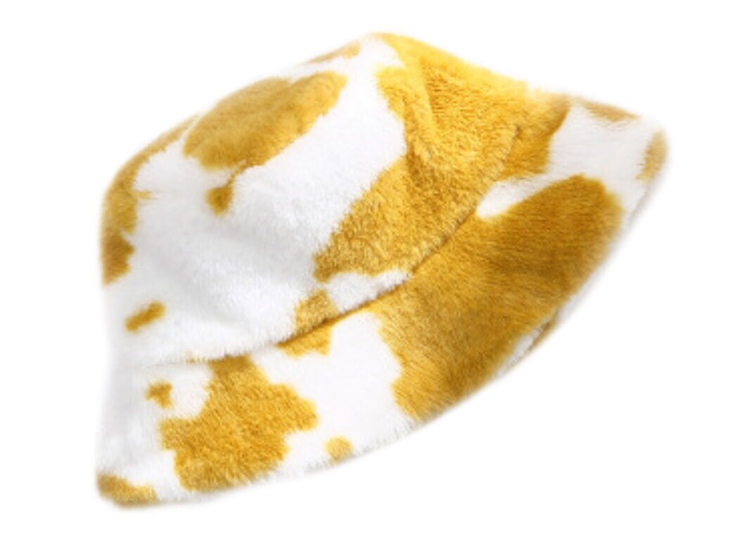 Cow Bucket Warm Fuzzy Hat