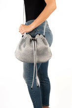 Load image into Gallery viewer, GRAY STAR BUCKET Bag tote
