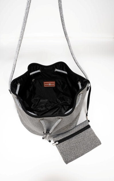 GRAY BUCKET Bag
