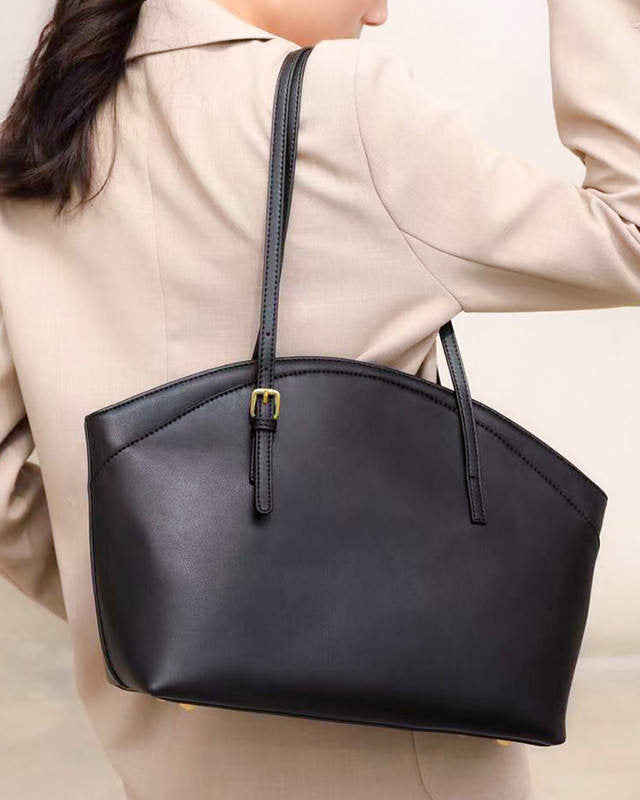 High Quality Genuine Leather Bag I Onyx
