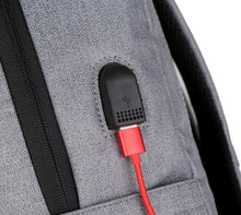 Load image into Gallery viewer, BACKPACK UNISEX USB Charger Port
