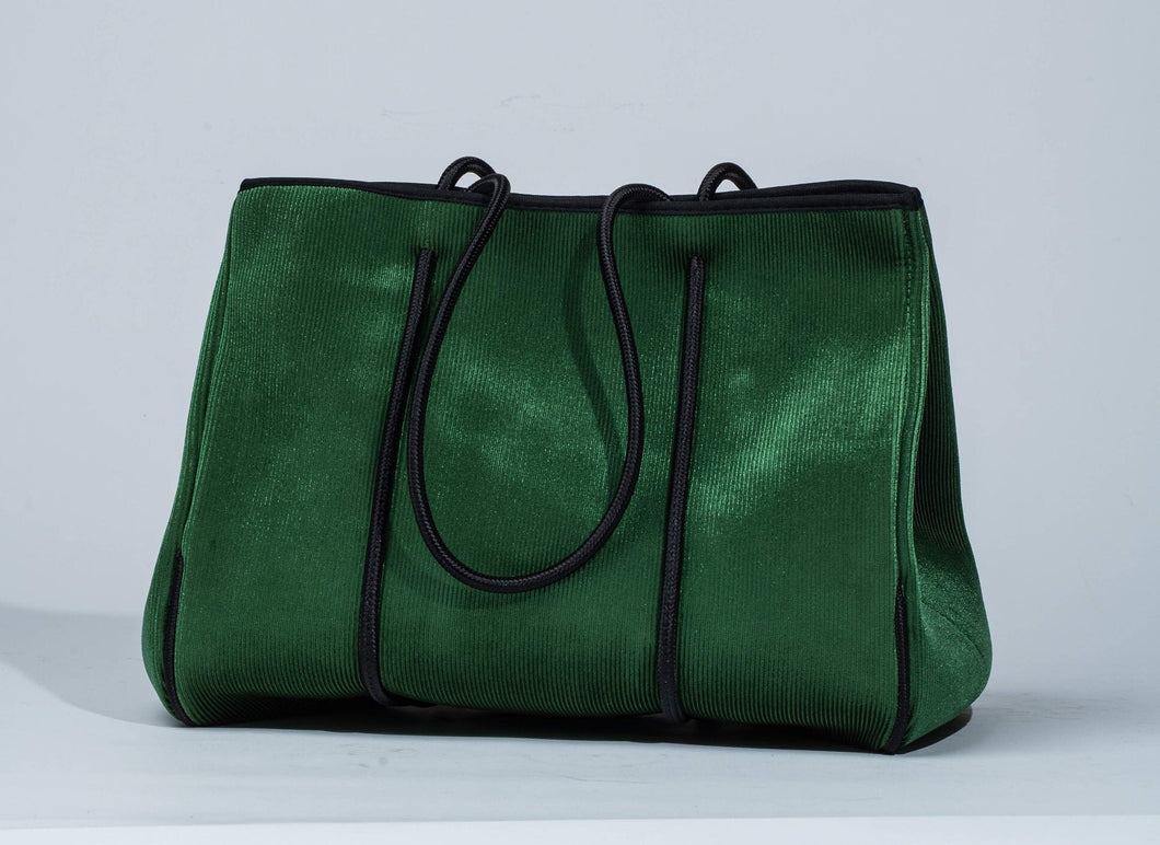 NEOPRENE VELVET Tote Bag, 3 Colors Available