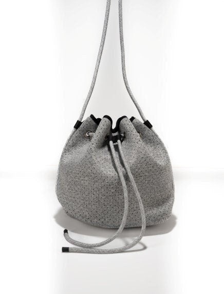 GRAY BUCKET Bag