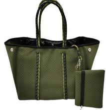 Load image into Gallery viewer, Basil Neoprene Double Rope Bag
