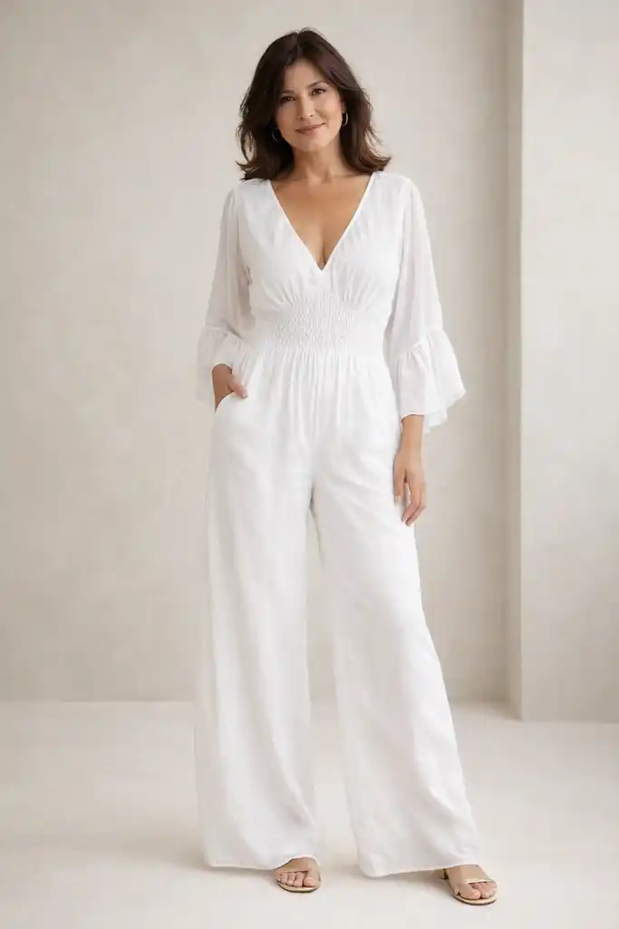 Serena Smocked Jumpsuit