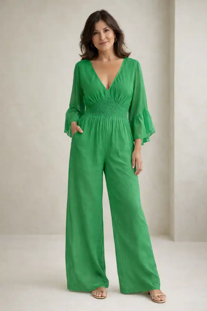 Serena Smocked Jumpsuit