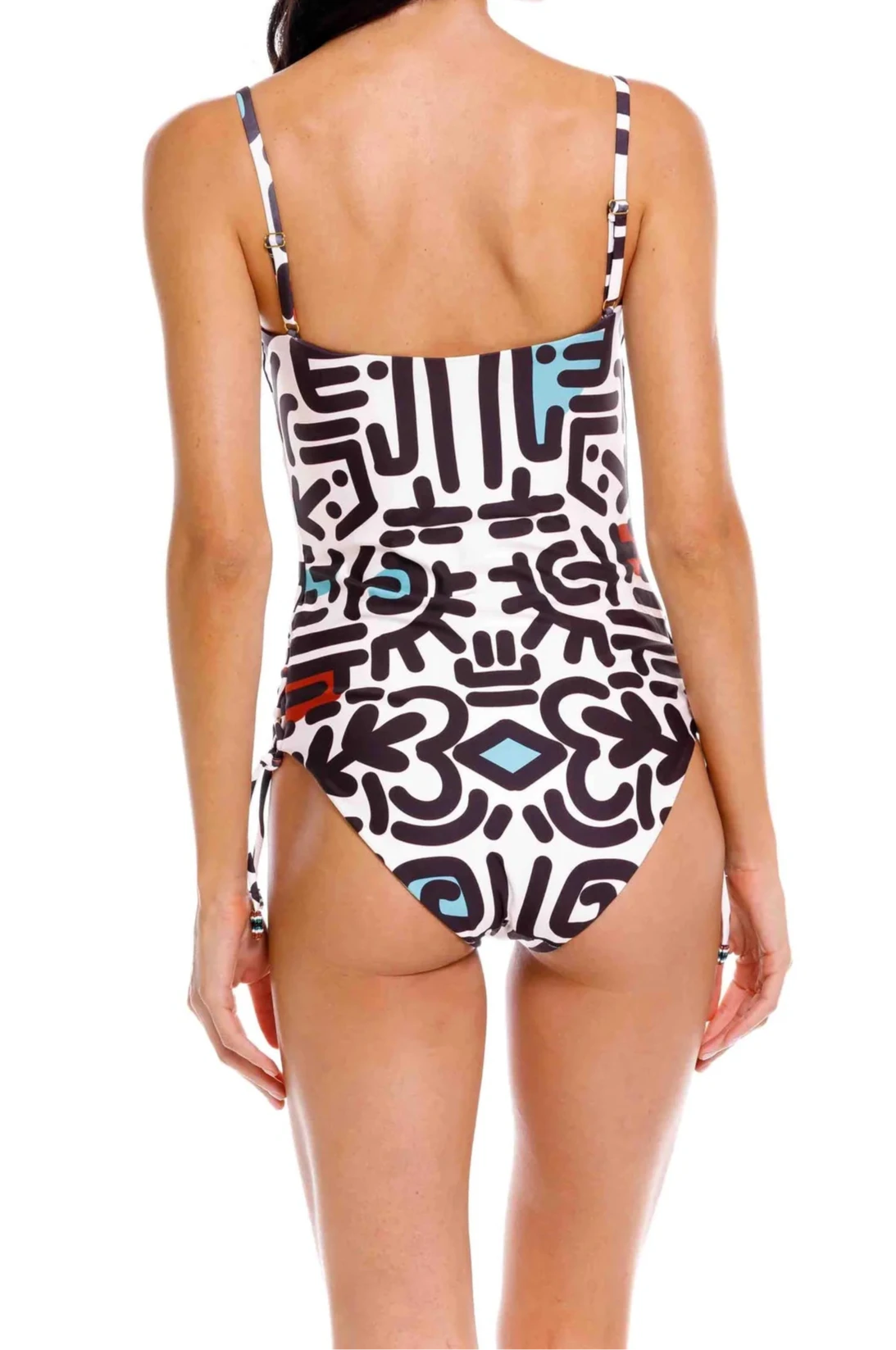Tropical Palm One-Piece Swimsuit