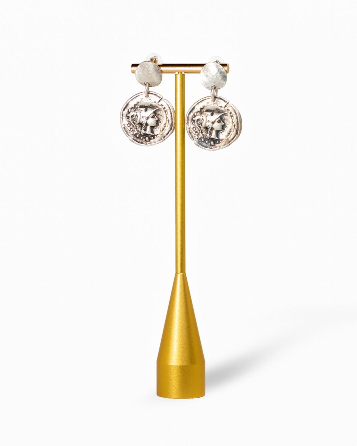 Coin Goddess Earrings