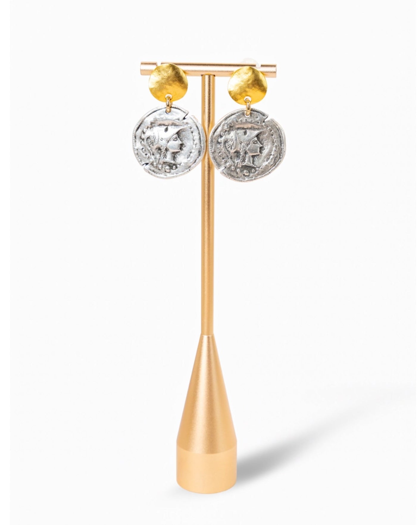 Coin Goddess Earrings