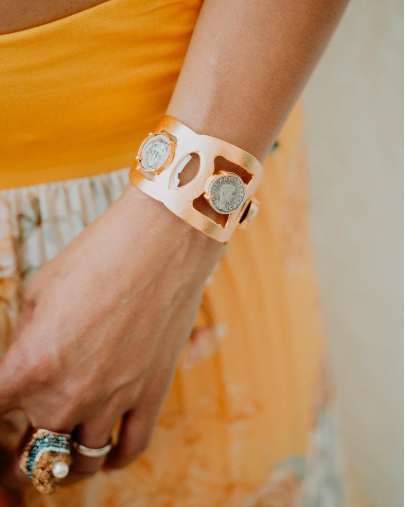 Imperial Coin Cuff