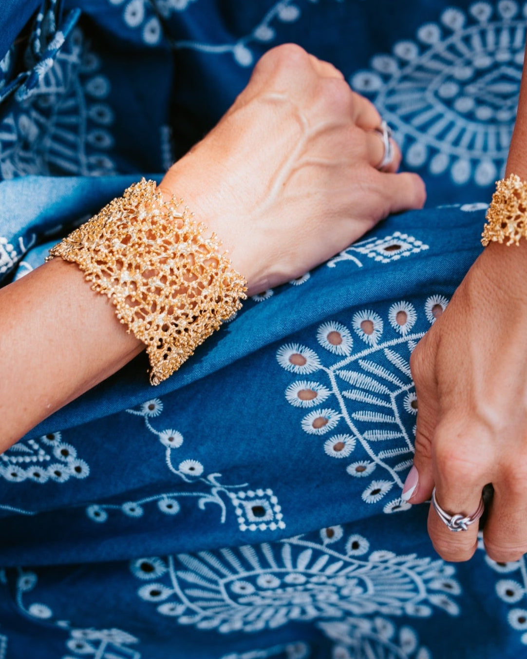 Golden Lace Cuff