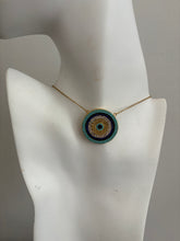 Load image into Gallery viewer, Simple Evil Eye Pendant Necklace
