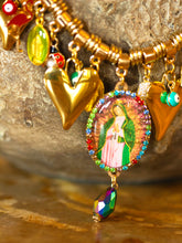 Load image into Gallery viewer, Virgin of Guadalupe Charm Necklace
