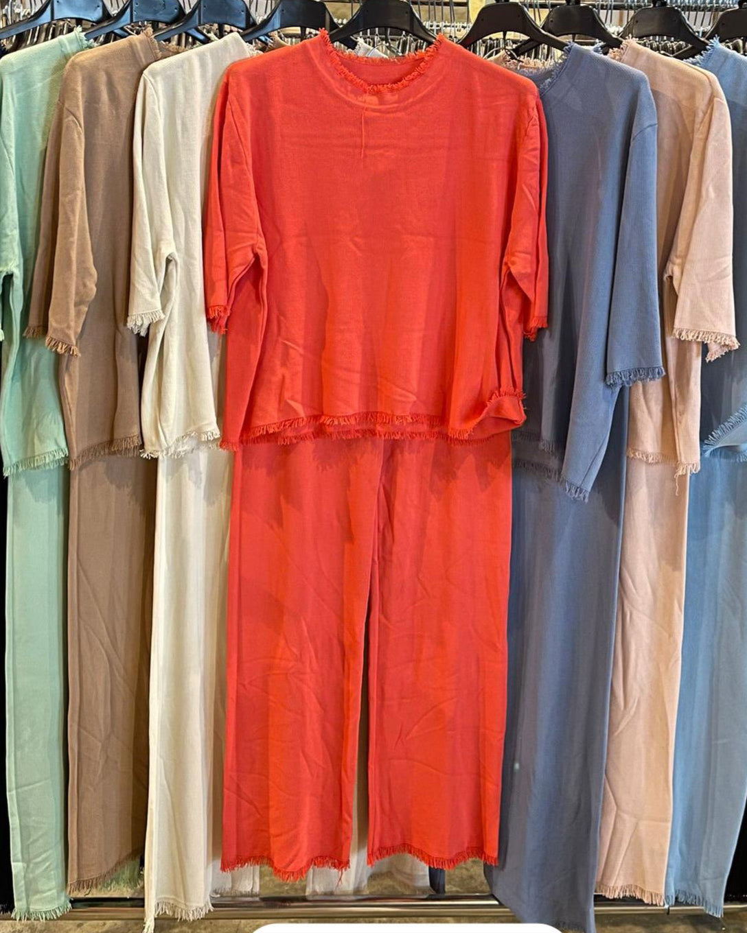 Luxe Knit Lounge, travel Yoga Set